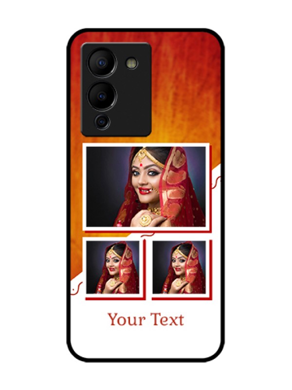Custom Infinix Note 12 Turbo Custom Metal Phone Case - Wedding Memories Design
