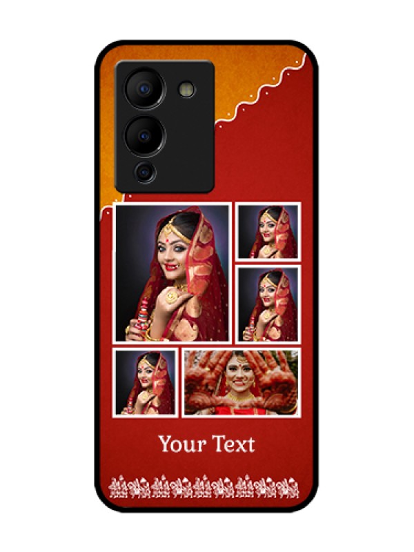 Custom Infinix Note 12 Turbo Custom Metal Phone Case - Wedding Pic Upload Design