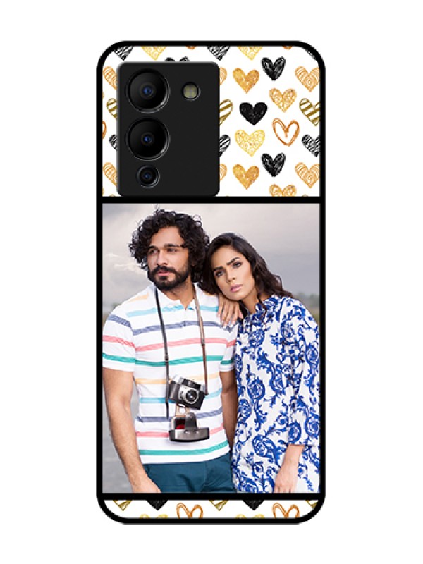 Custom Infinix Note 12 Turbo Custom Metal Phone Case - Love Symbol Design