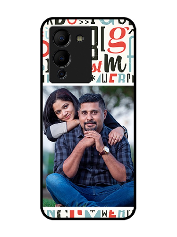 Custom Infinix Note 12 Turbo Custom Metal Phone Case - Alphabet Design