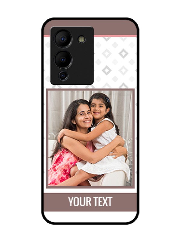 Custom Infinix Note 12 Turbo Custom Metal Phone Case - Simple Diamond Design