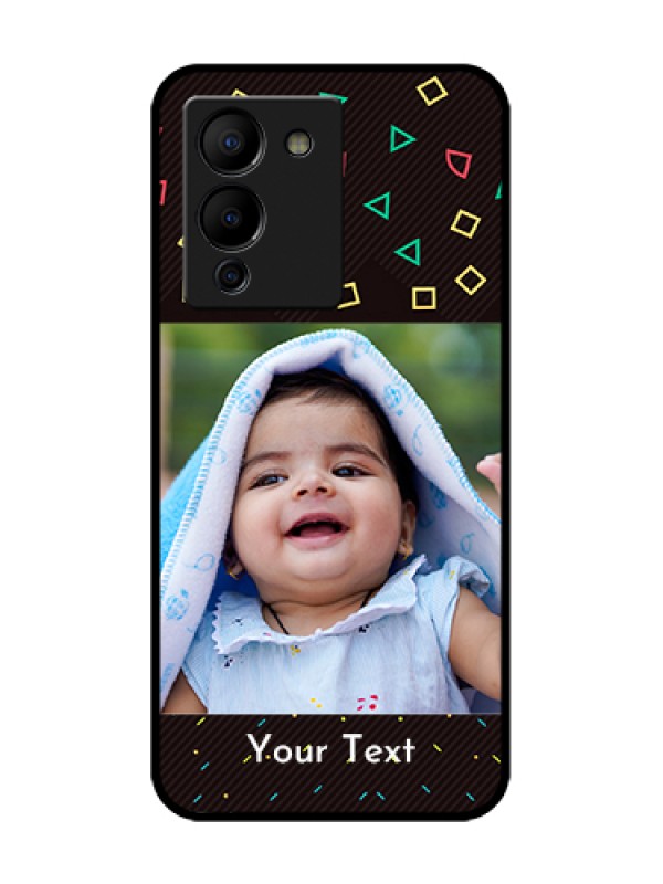 Custom Infinix Note 12 Turbo Custom Metal Phone Case - With Confetti Birthday Design