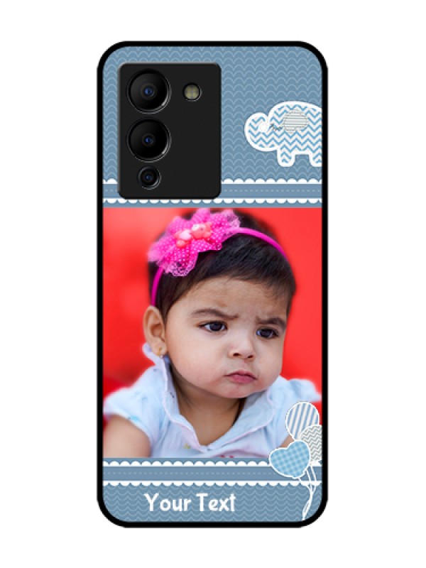Custom Infinix Note 12 Turbo Custom Metal Phone Case - With Kids Pattern Design