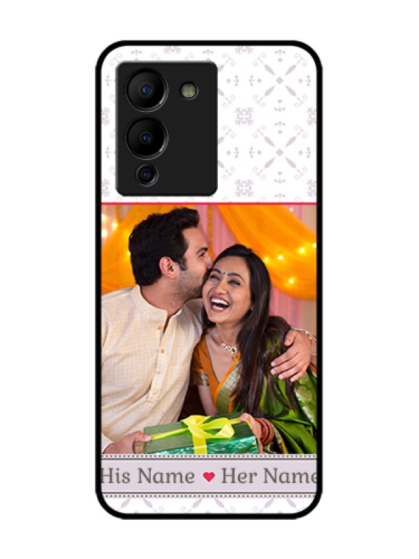 Custom Infinix Note 12 Turbo Custom Metal Phone Case - With Photo And Ethnic Design