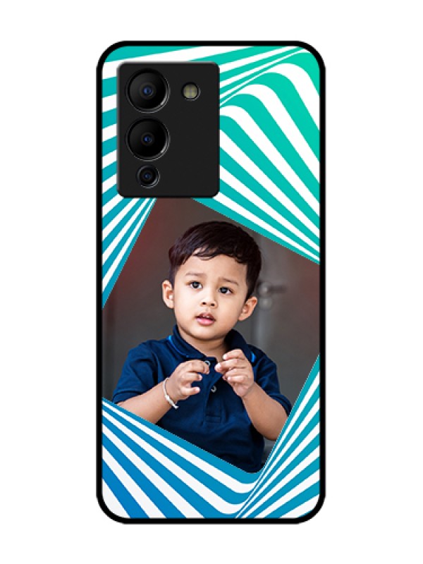 Custom Infinix Note 12 Turbo Custom Metal Phone Case - Abstract Spiral Design