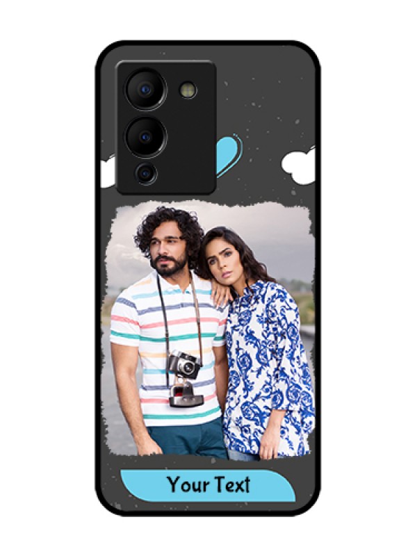 Custom Infinix Note 12 Turbo Custom Metal Phone Case - Splashes With Love Doodles Design
