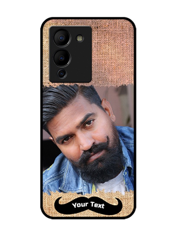 Custom Infinix Note 12 Turbo Custom Metal Phone Case - With Texture Design