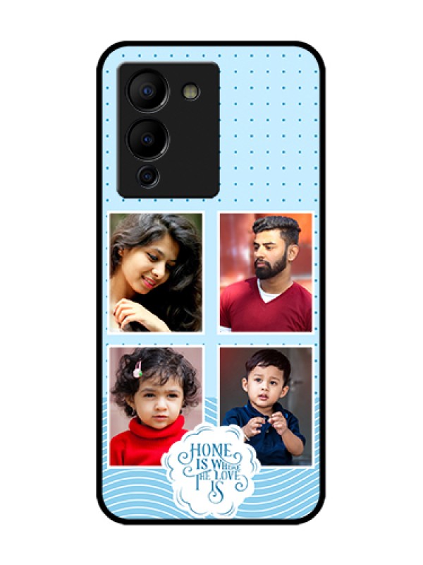 Custom Infinix Note 12 Turbo Custom Metal Phone Case - Cute Love Quote With 4 Pic Upload Design