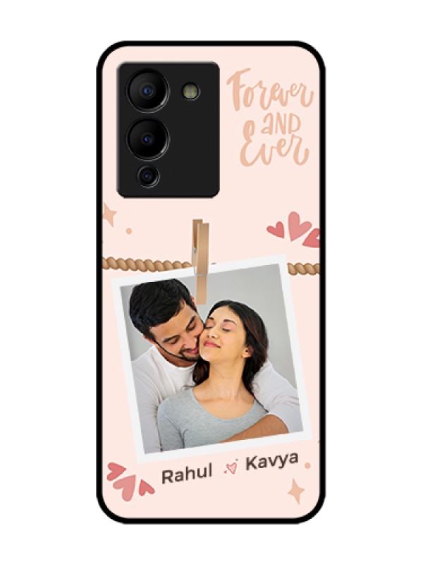 Custom Infinix Note 12 Turbo Custom Metal Phone Case - Forever And Ever Love Design