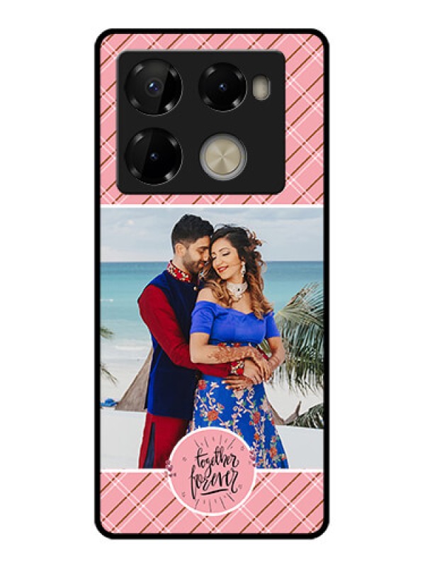 Custom Infinix Note 40 Pro Plus 5G Custom Metal Phone Case - Together Forever Design