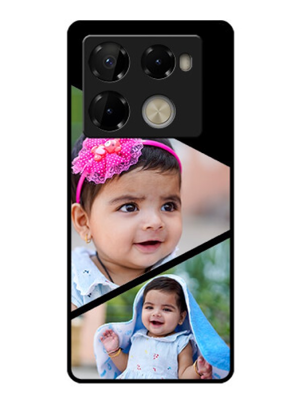 Custom Infinix Note 40 Pro Plus 5G Custom Metal Phone Case - Semi Cut Design