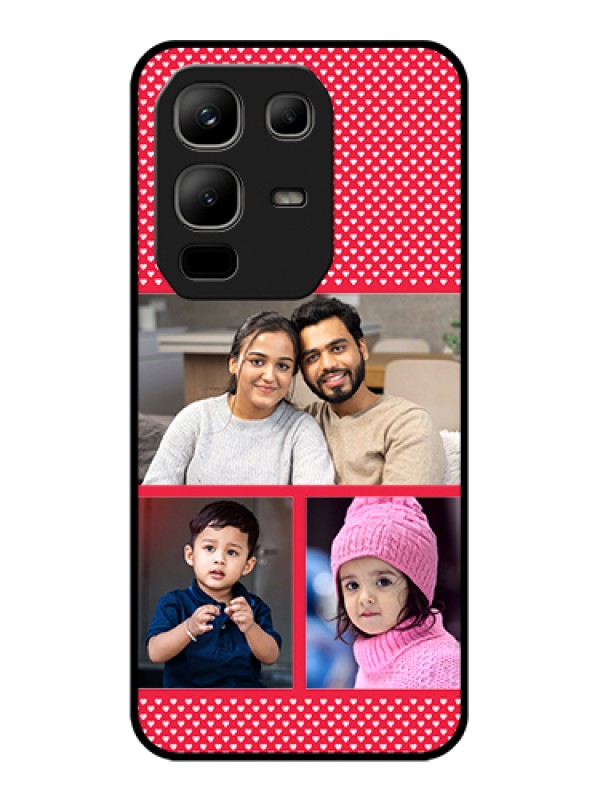 Custom Infinix Note 50x 5G Custom Metal Phone Case - Bulk Photo Upload Design