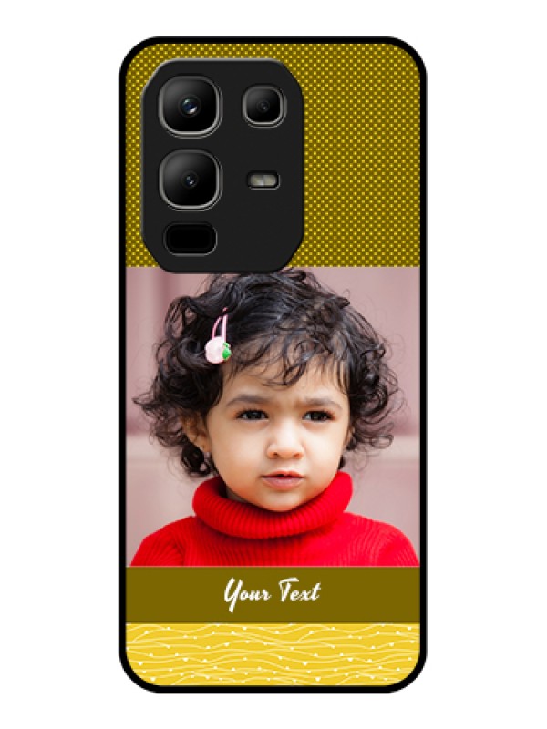 Custom Infinix Note 50x 5G Custom Metal Phone Case - Simple Green Color Design