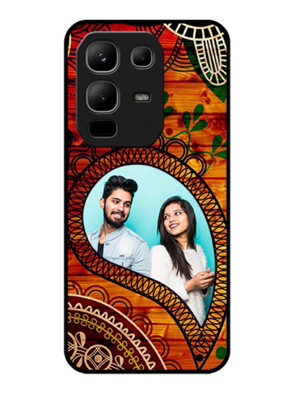 Custom Infinix Note 50x 5G Custom Metal Phone Case - Abstract Colorful Design