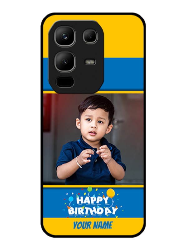 Custom Infinix Note 50x 5G Custom Metal Phone Case - Birthday Wishes Design