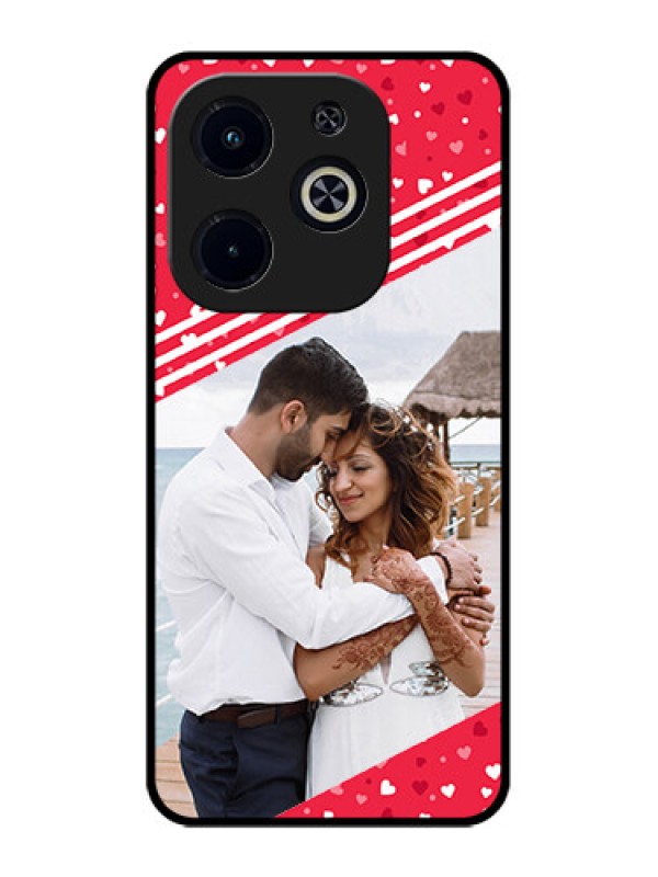 Custom Infinix Smart 8 Plus Custom Metal Phone Case - Valentines Gift Design