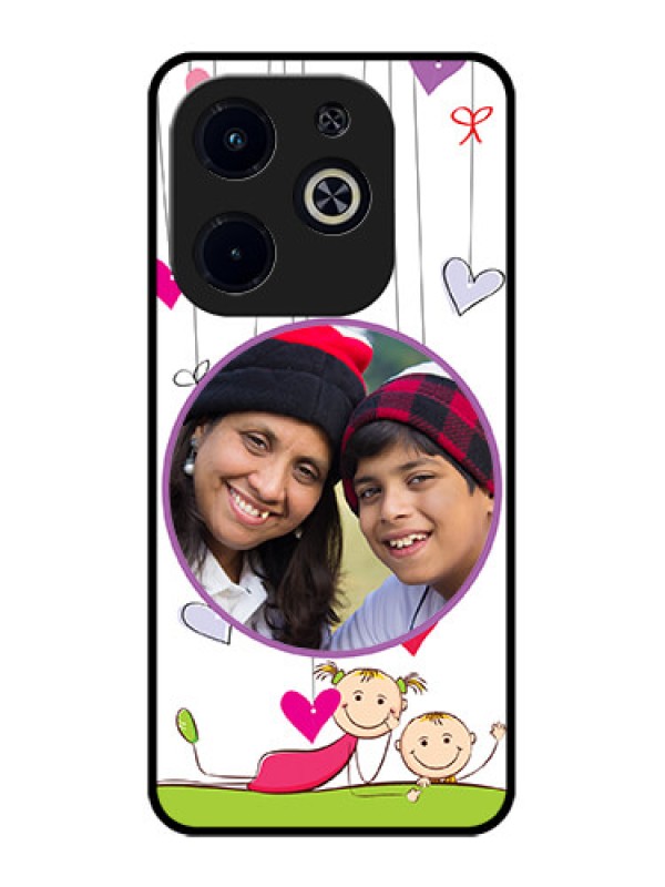 Custom Infinix Smart 8 Plus Custom Metal Phone Case - Cute Kids Phone Case Design