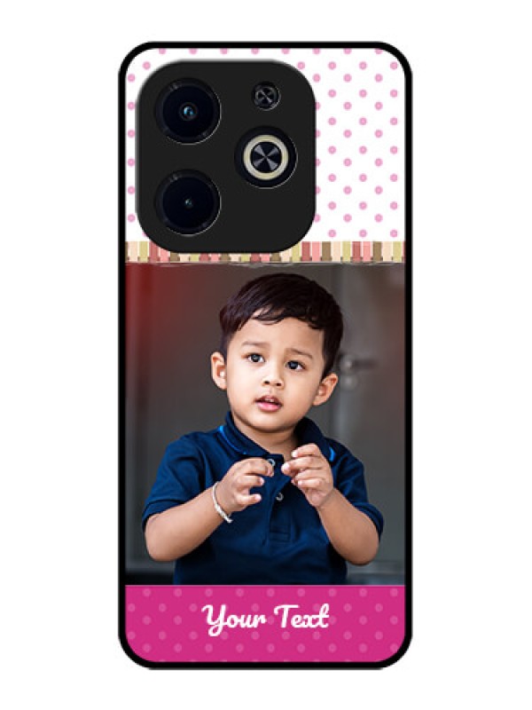 Custom Infinix Smart 8 Plus Custom Metal Phone Case - Cute Girls Cover Design