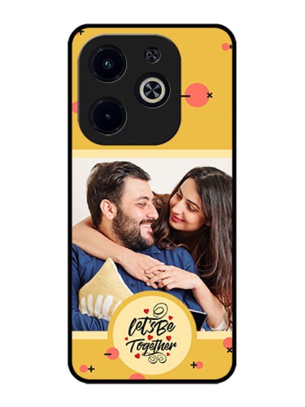 Custom Infinix Smart 8 Plus Custom Metal Phone Case - Lets Be Together Design