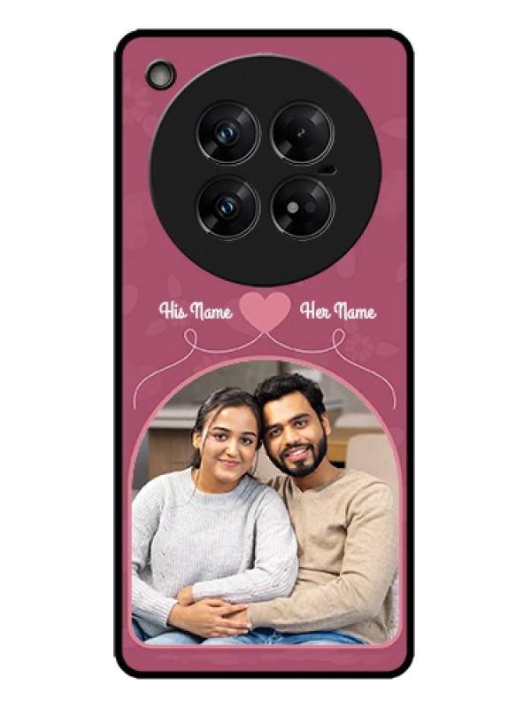 Custom Infinix Zero 40 5G Custom Metal Phone Case - Love Floral Design