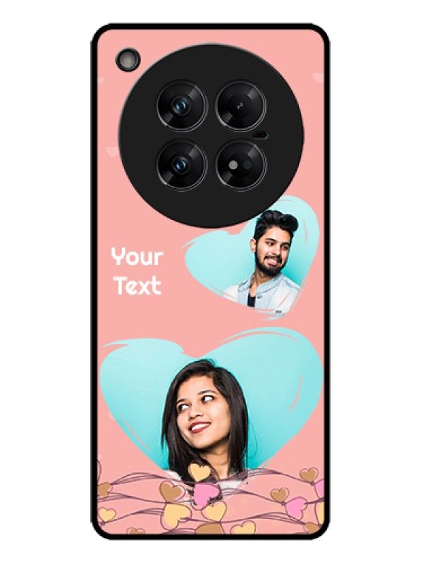 Custom Infinix Zero 40 5G Custom Metal Phone Case - Love Doodle Design
