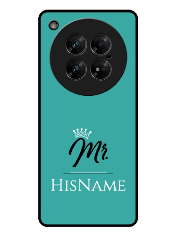 Custom Infinix Zero 40 5G Custom Metal Phone Case - Mr With Name Design