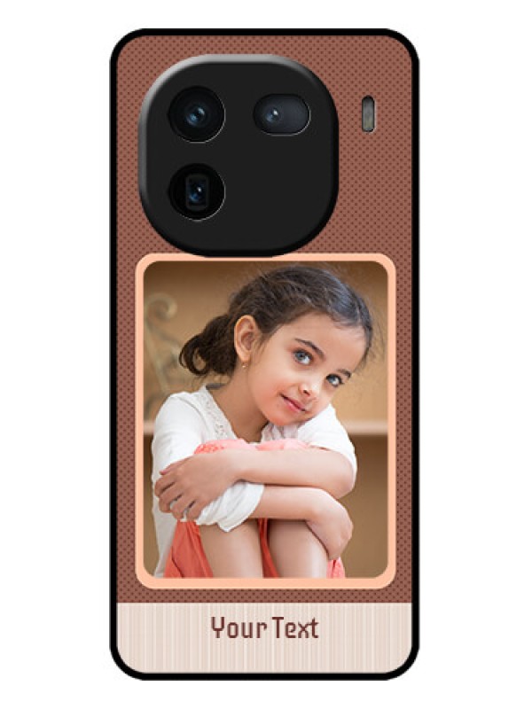 Custom iQOO 12 5G Custom Metal Phone CaseSimple Pic Upload Design