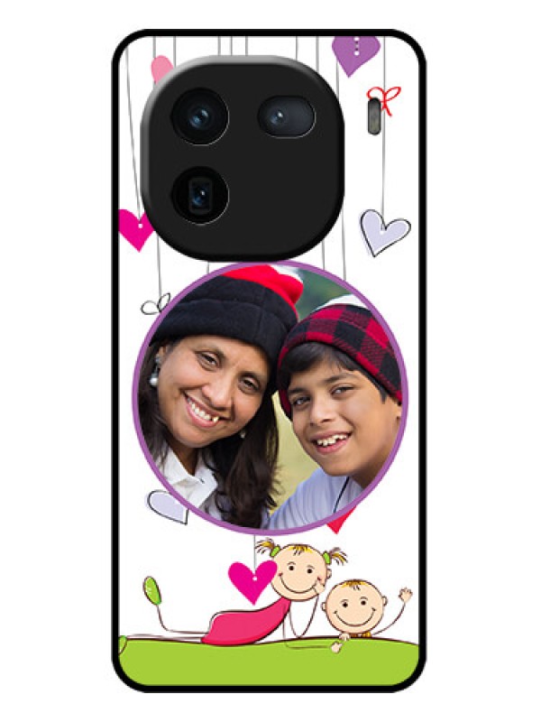 Custom iQOO 12 5G Custom Metal Phone CaseCute Kids Phone Case Design