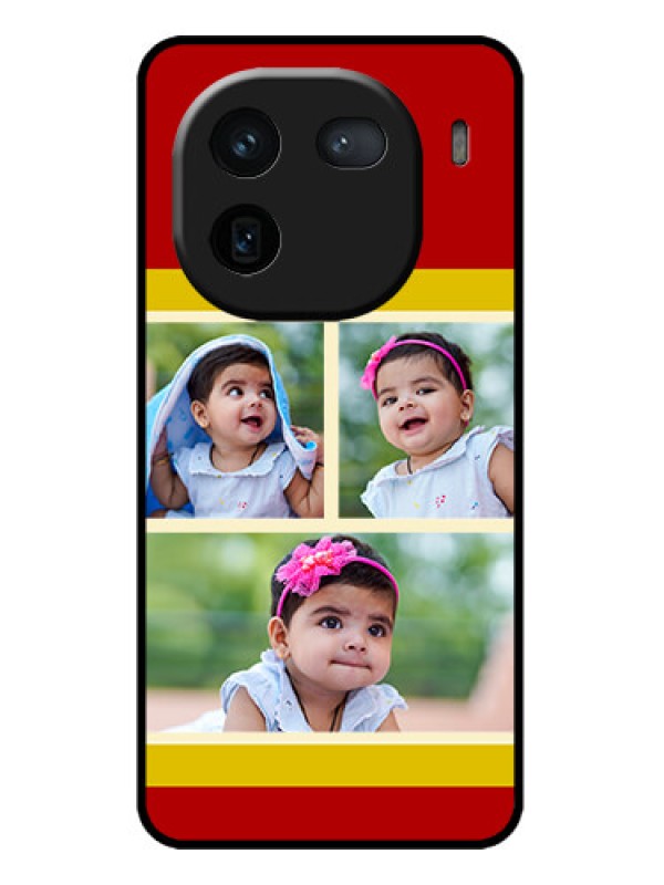 Custom iQOO 12 5G Custom Metal Phone CaseMultiple Pic Upload Design