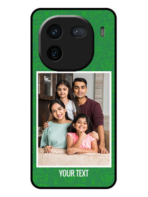 Custom iQOO 12 5G Custom Metal Phone CasePicture Upload Design