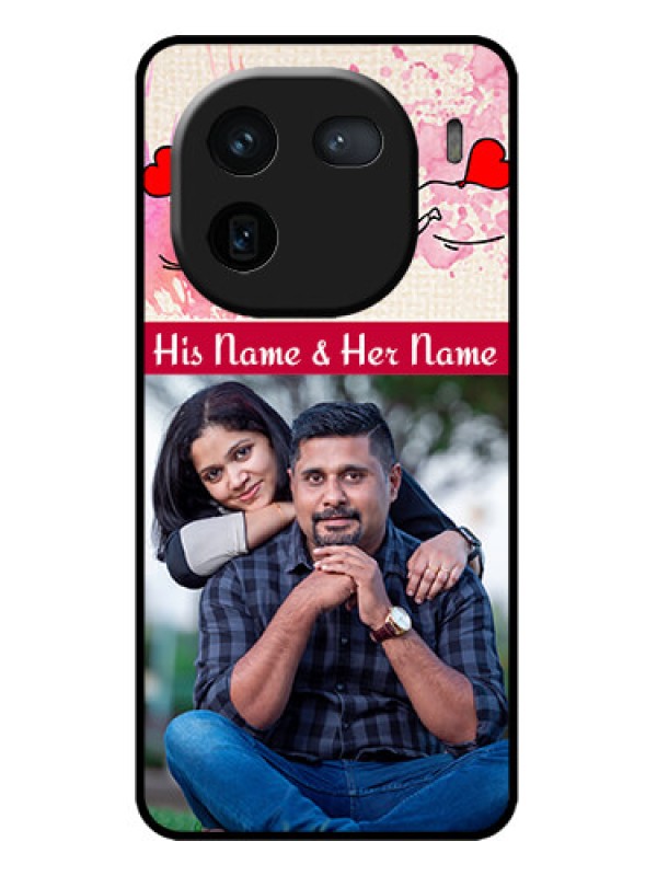 Custom iQOO 12 5G Custom Metal Phone CaseYou And Me Case Design