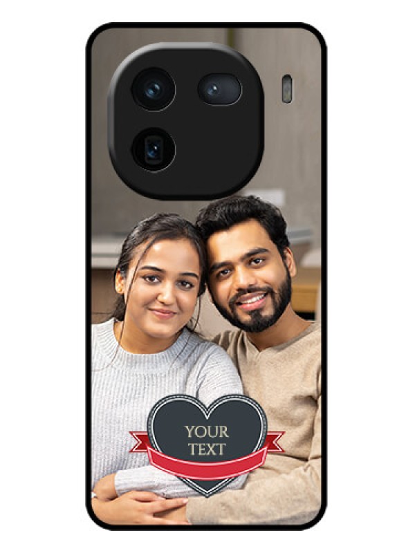 Custom iQOO 12 5G Custom Metal Phone CaseJust Married Couple Design