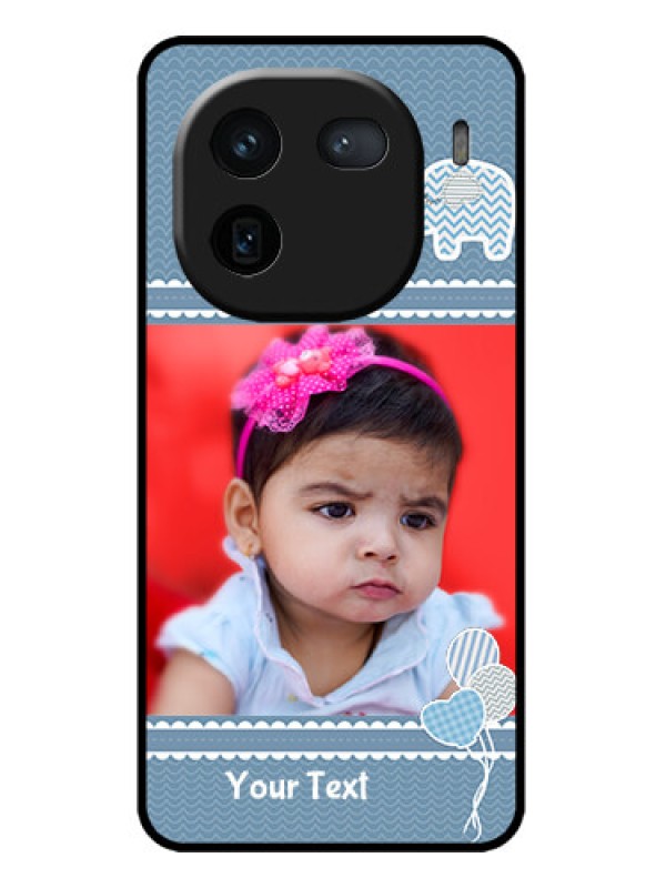 Custom iQOO 12 5G Custom Metal Phone CaseWith Kids Pattern Design