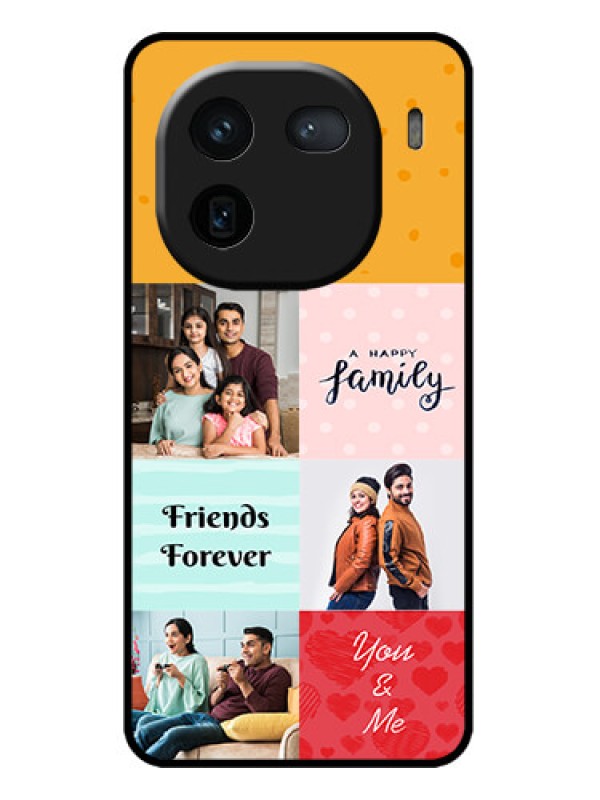 Custom iQOO 12 5G Custom Metal Phone CaseImages With Quotes Design