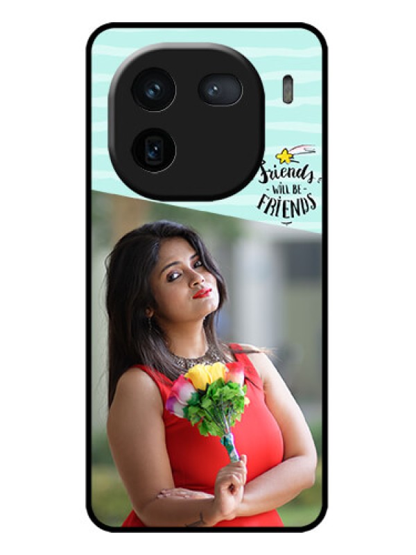 Custom iQOO 12 5G Custom Metal Phone CaseFriends Picture Icon Design