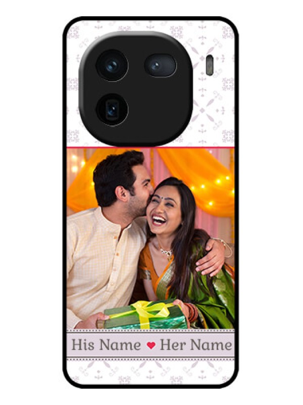 Custom iQOO 12 5G Custom Metal Phone CaseWith Photo And Ethnic Design