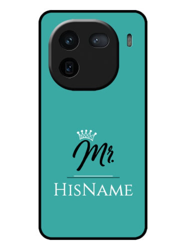 Custom iQOO 12 5G Custom Metal Phone CaseMr With Name Design