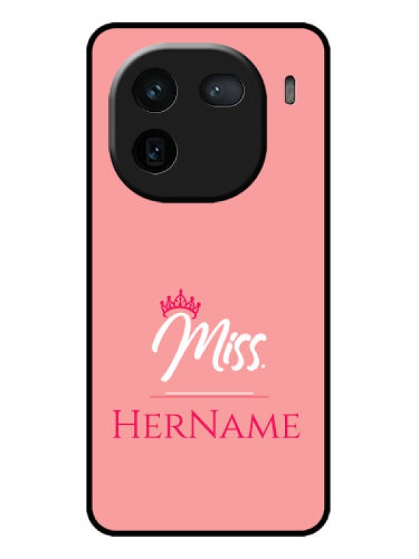Custom iQOO 12 5G Custom Metal Phone CaseMrs With Name Design