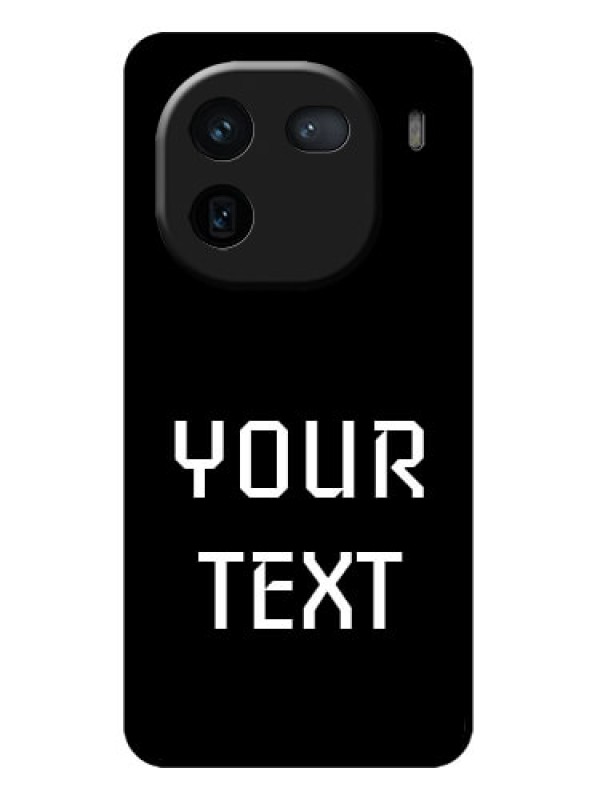 Custom iQOO 12 5G Custom Metal Phone CaseYour Name Design