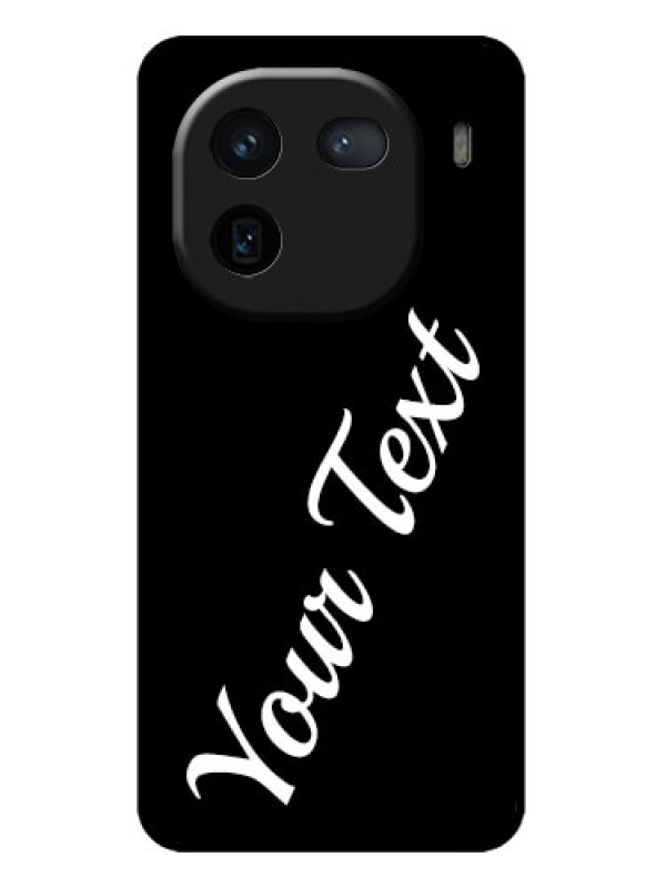Custom iQOO 12 5G Custom Metal Phone CaseWith Your Name Design