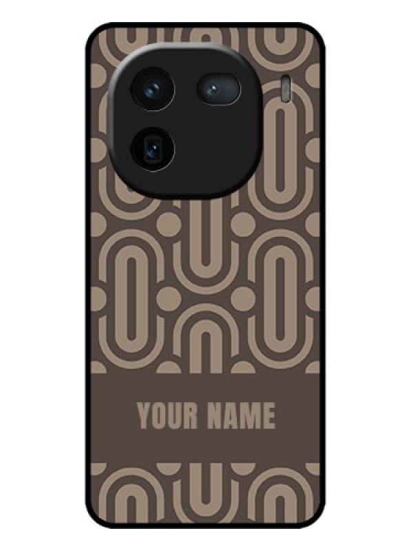 Custom iQOO 12 5G Custom Metal Phone CaseCaptivating Zero Pattern Design
