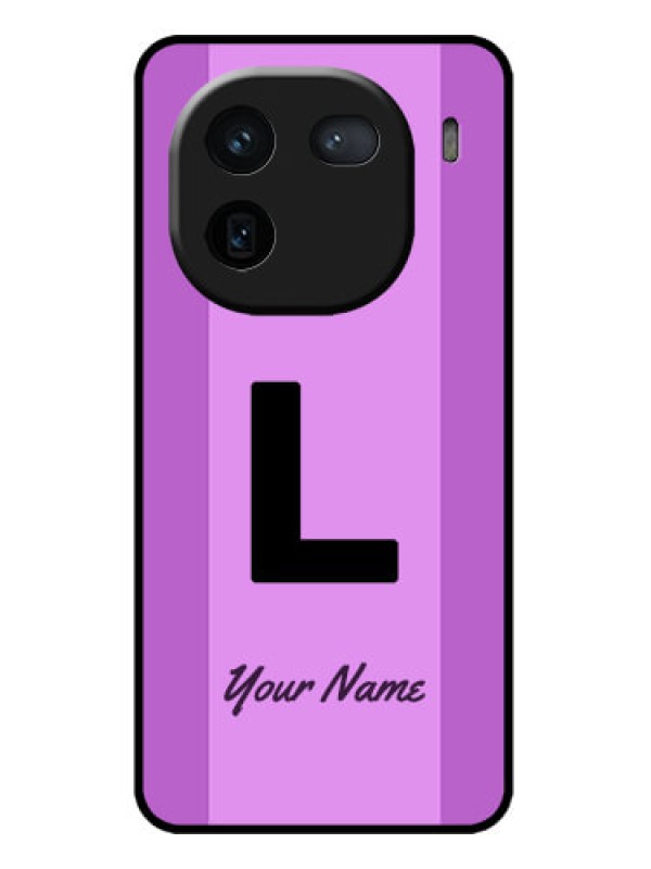 Custom iQOO 12 5G Custom Metal Phone CaseTricolor Custom Text Design