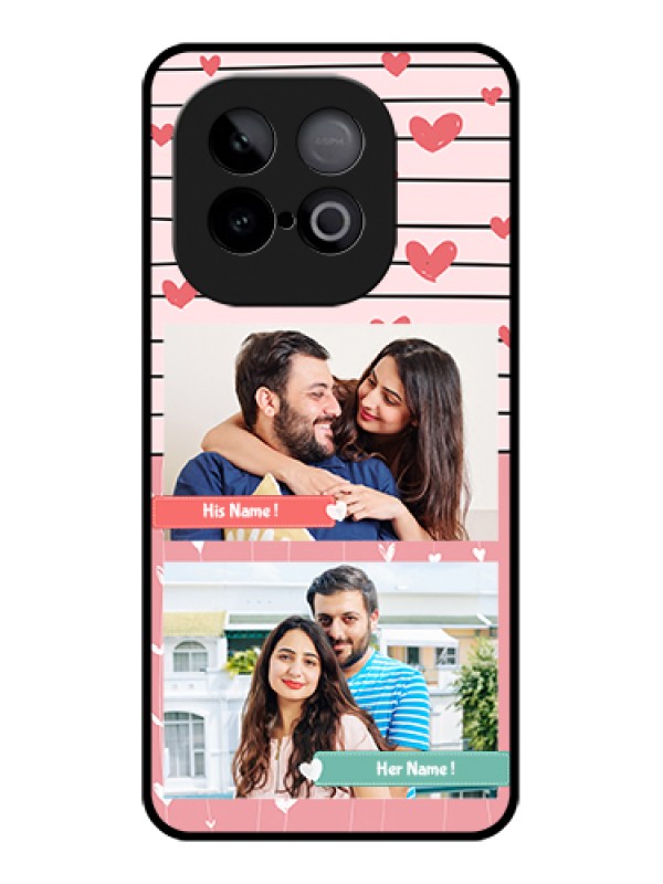 Custom iQOO Neo 10 5G Custom Metal Phone Case - Photo With Heart Design