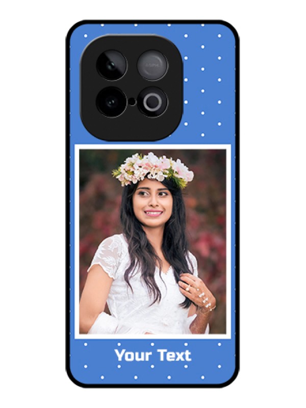 Custom iQOO Neo 10 5G Custom Metal Phone Case - Polka Dots Design