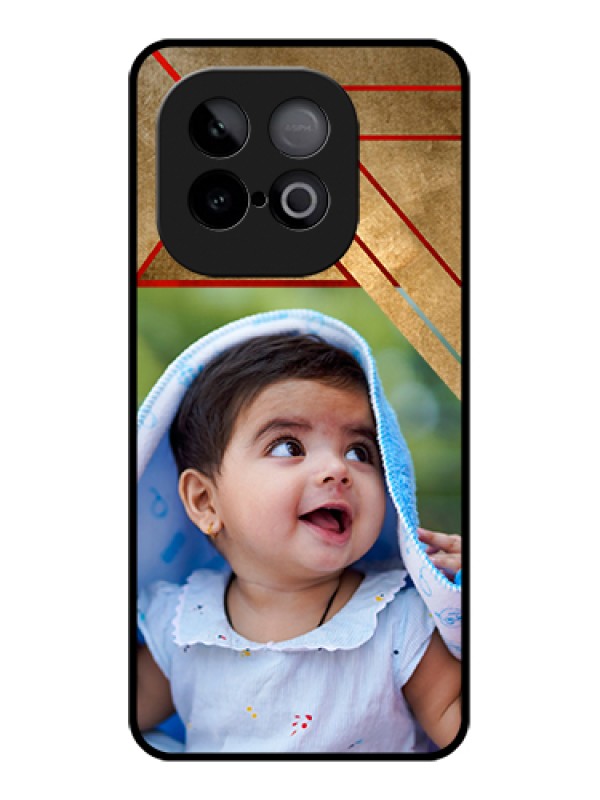Custom iQOO Neo 10 5G Custom Metal Phone Case - Gradient Abstract Texture Design