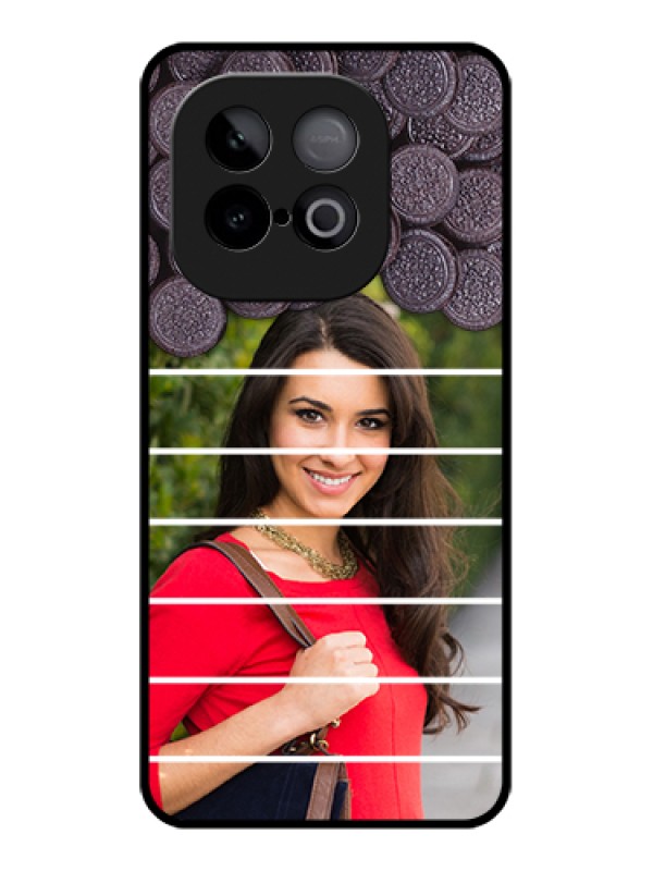 Custom iQOO Neo 10 5G Custom Metal Phone Case - With Oreo Biscuit Design