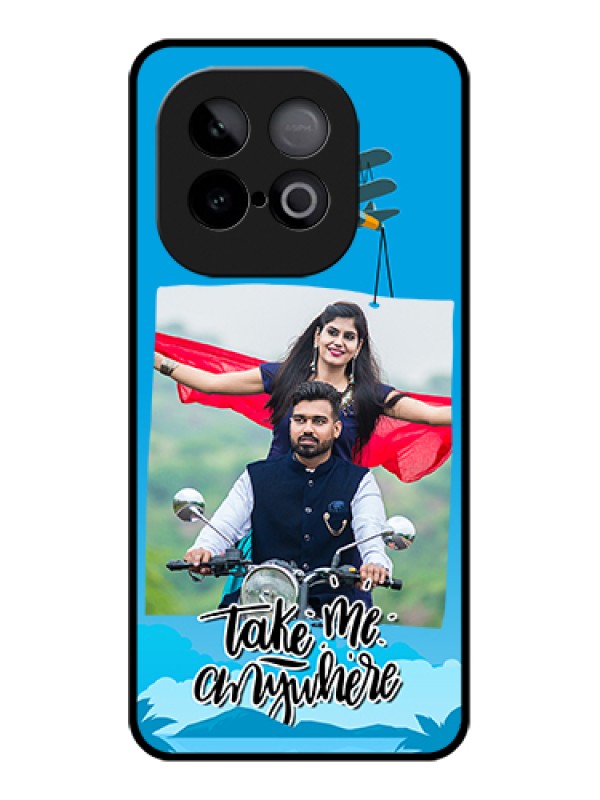 Custom iQOO Neo 10 5G Custom Metal Phone Case - Traveller Design