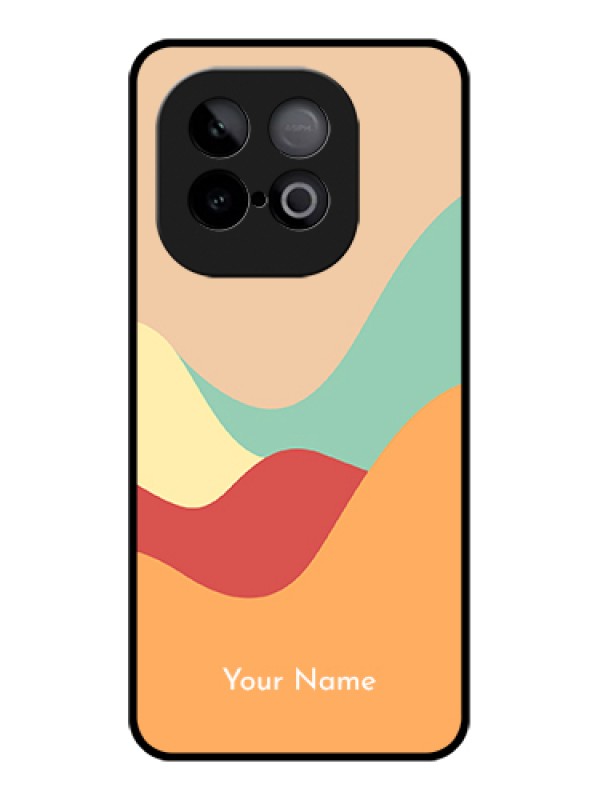 Custom iQOO Neo 10 5G Custom Metal Phone Case - Ocean Waves Multi - Colour Design