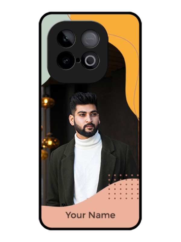 Custom iQOO Neo 10 5G Custom Metal Phone Case - Tri - Coloured Overlay Design