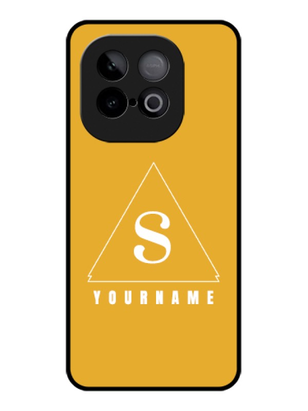 Custom iQOO Neo 10 5G Custom Metal Phone Case - Simple Triangle Design